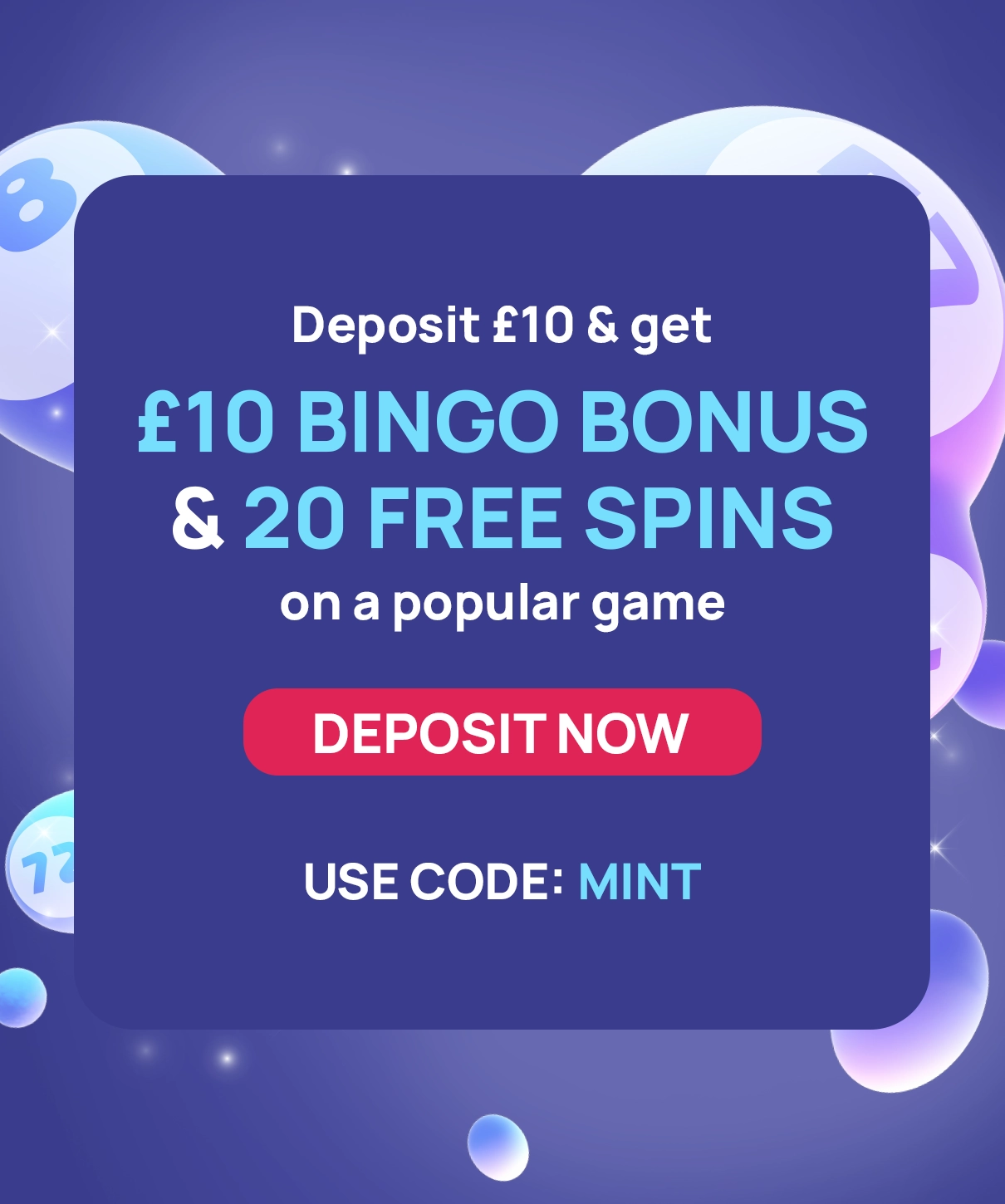 Welcome to Mint Bingo